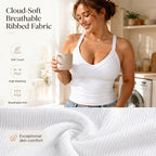 🧺Women's Slim-Fit Padded Tank Top