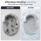🛏️ Cooling Pet Bed with Breathable Mesh