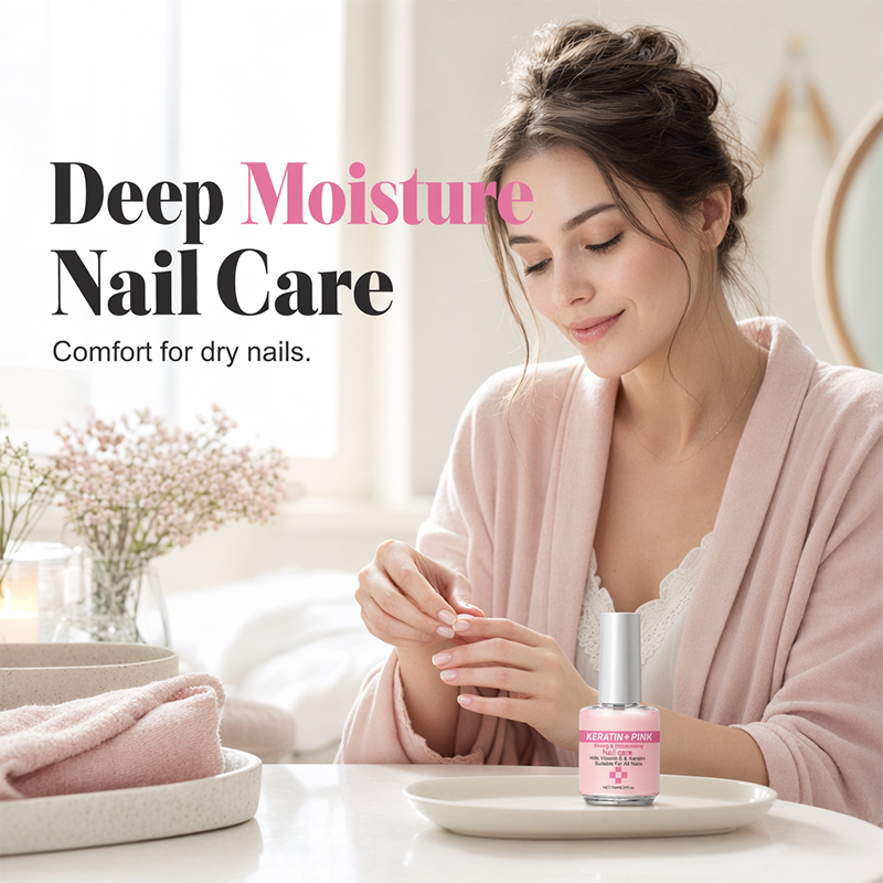 ⏳Time-Limited Special⏰Keratin Nail Strengthener & Moisturizer – Repair & Glossy Finish 🌟