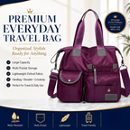 Waterproof Tote Bag – 3-Way Carry & Spacious Organization
