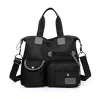 Waterproof Tote Bag – 3-Way Carry & Spacious Organization