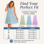 ⌛Limited-Time Offer-Women's Sleeveless O-Neck Tiered Midi Dress
