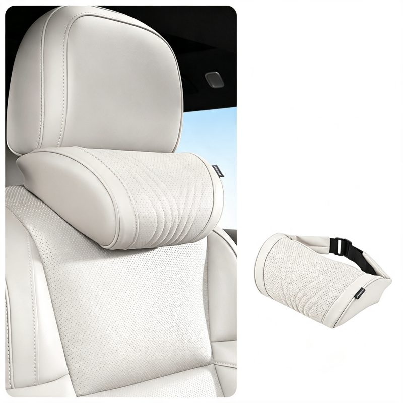 🚗💺Premium Car Seat Headrest & Lumbar Support Cushion