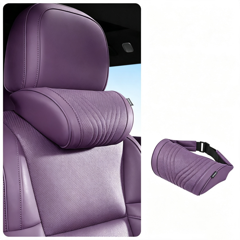 🚗💺Premium Car Seat Headrest & Lumbar Support Cushion