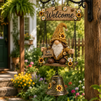 Gnome Welcome Doorbell Outdoor Decor