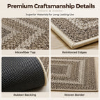 🏡🔥Elegant Woven Runner Rug