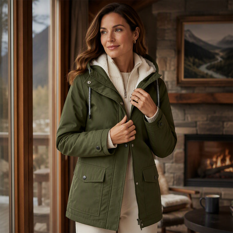 New Arrivals 🧥 Windproof Jacket with Soft Plush Lining – Lightweight Warmth for Outdoor Adventures