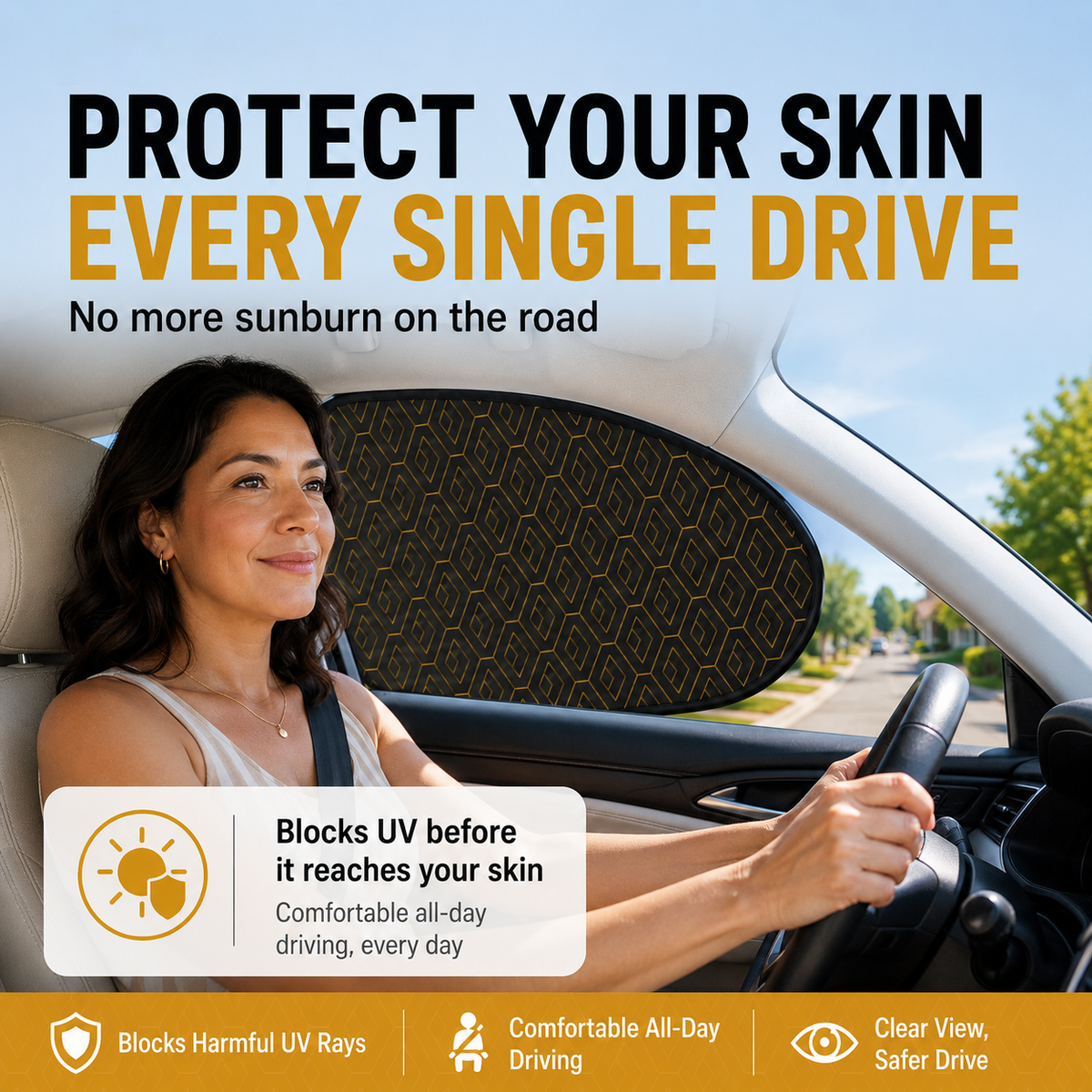 🏆 Universal Car Side Window Sun Shades