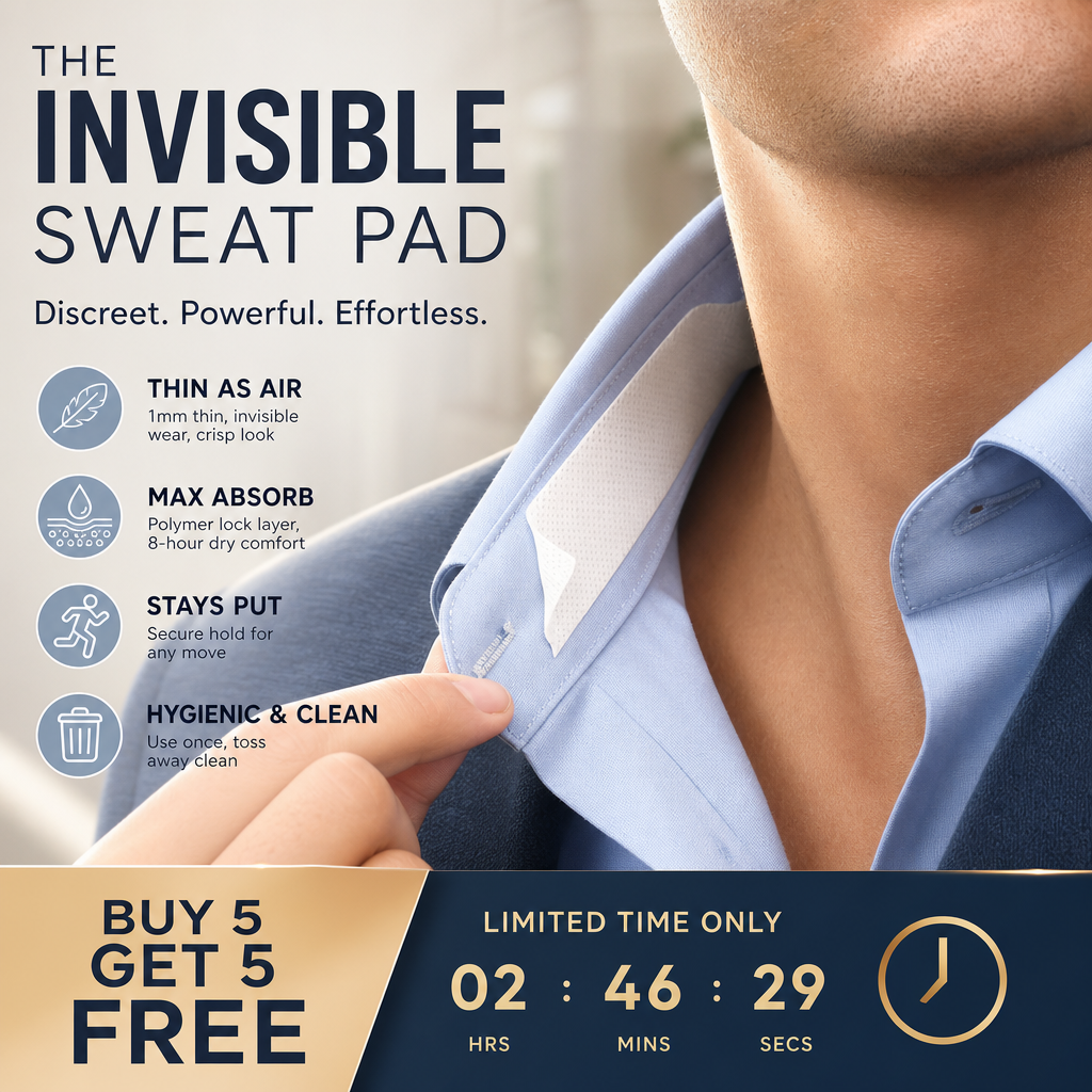 💗Invisible Disposable Collar & Cuff Sweat Liners
